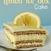 Lemon Ice Box Cake