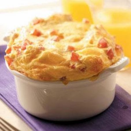 Cheese Tomato Egg Bake
