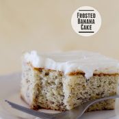 Frosted Banana Cake
