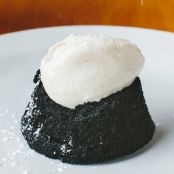 Chocolate Stout Cupcakes with Bailey’s Ice Cream