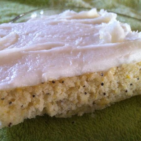 Almond Poppy Seed Bars