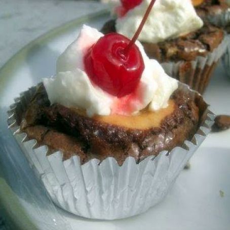 Peanut Butter Cheesecake Brownie Babies