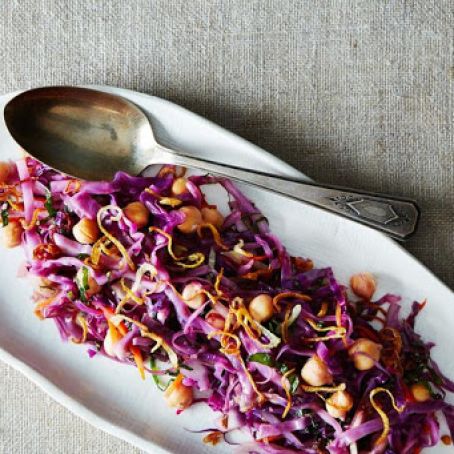 Roasted Chickpea Salad with Za'atar