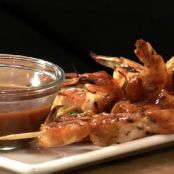 CAMARONES EN SALSA DE SOYA Y JENGIBRE