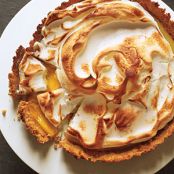 Meyer Lemon Curd Tart with Macadamia Crust