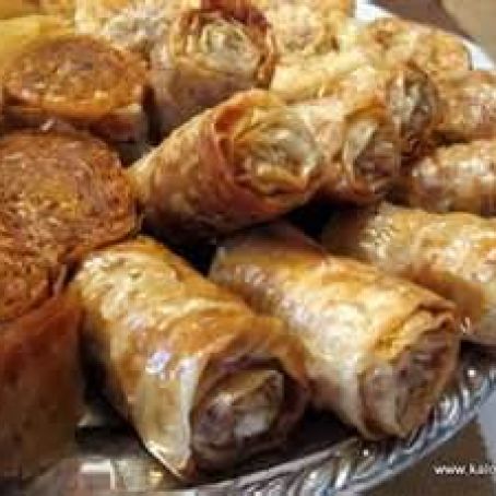 Baklava Roll-ups