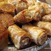 Baklava Roll-ups