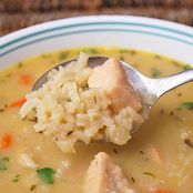 Simply Delicious Chicken and Rice Soup