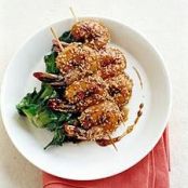 Skewered Sesame Shrimp