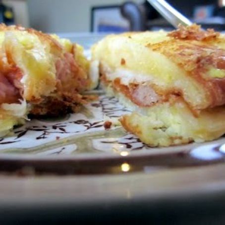Almond Ham Croissants