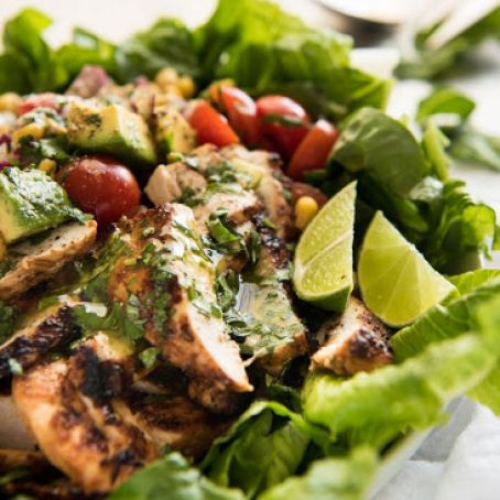 MEXICAN CHICKEN AVOCADO SALAD