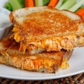 Spicy Chicken Grilled Cheese