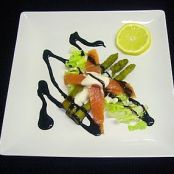 ENSALADA DE SALMON Y ESPARRAGOS TRIGUEROS