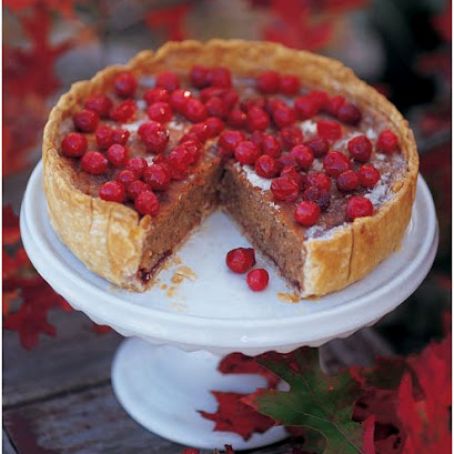 Cranberry, Almond, and Cinnamon Tart