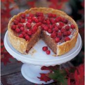 Cranberry, Almond, and Cinnamon Tart