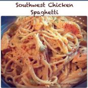 Southwest Chicken Spaghetti