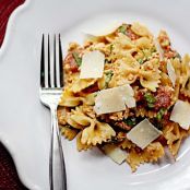Creamy Tomato Parmesan Pasta with Chicken