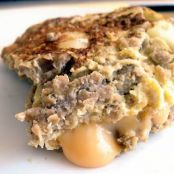 Apple and Sausage Omelet