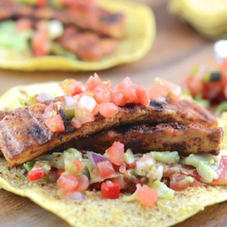 Vegan Grilled Tofu Tacos