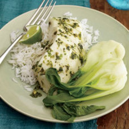 Roasted Sweet-and-Sour Halibut
