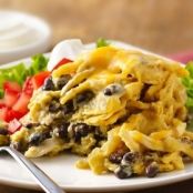 Slow-Cooker Chicken Enchilada Casserole