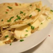 Gorgonzola Dolce and Walnut Crepes Recipe