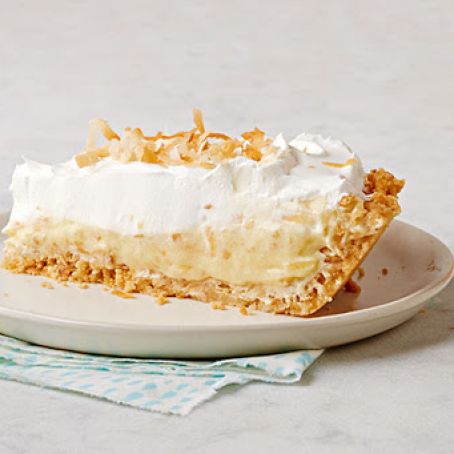 Toasted Coconut Cream Pie