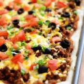 Taco Pizza