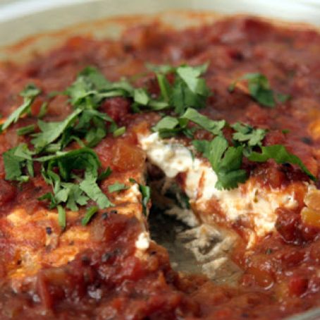 Mango & Key Lime Salsa Baked Cheese