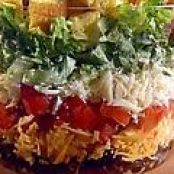 Shredded Tex-Mex Salad with Creamy Lime Dressing