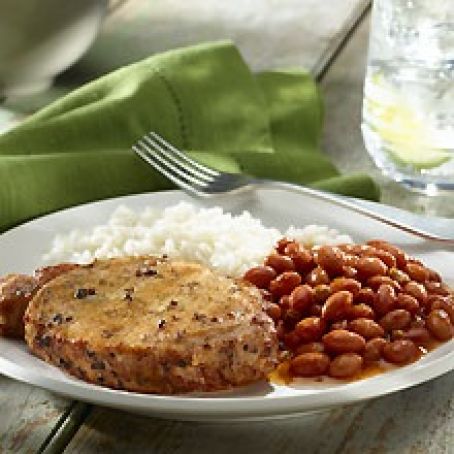 Chick Peas with Sausage and Rice