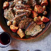 Wine-Braised Pork with Chestnuts and Sweet Potatoes