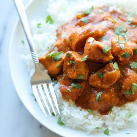 Irresistible Slow Cooker Butter Chicken