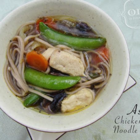 Asian Chicken and Noodle Bowls