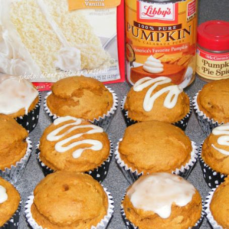 3-Ingredient Pumpkin Muffins