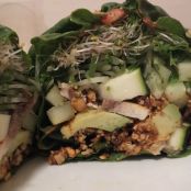 Raw Chard Burrito