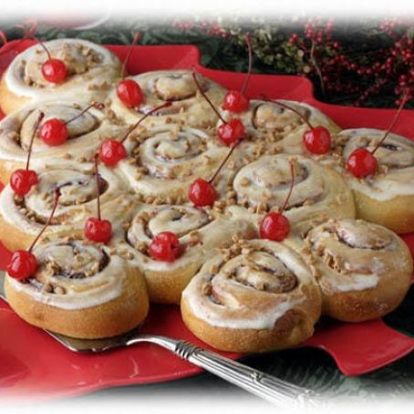 Cinnamon Roll Christmas Tree
