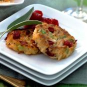 Sage and Cranberry Crab Cakes