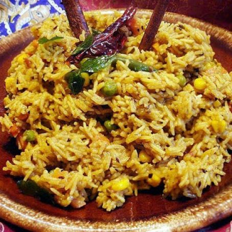 Fragrant Fried Rice Pilaf