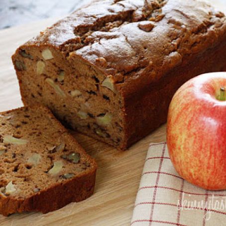 Applesauce Nut Bread