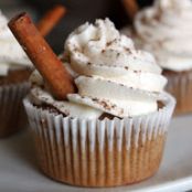 Chai Latte Cupcakes