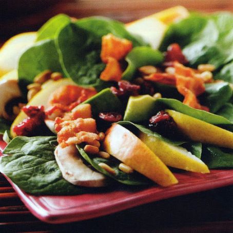 Pear and Spinach Bistro Salad