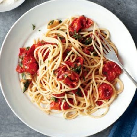 HomepageFood & RecipesBrowse All Recipes..Spaghetti With Roasted Tomatoes and Herbs