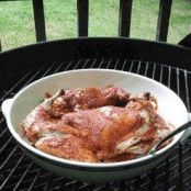 MUSTARD & BOURBON GLAZED RABBIT