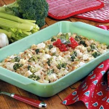 Chicken Stuffing Bake