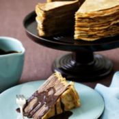 Mocha crepe cake