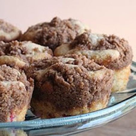 Tate's Bake Shop Rhubarb Crumb Muffinss