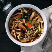 Wild Mushroom Noodle Soup