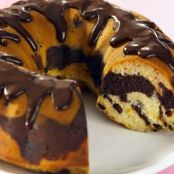 Fudge Marble Swirl Cake