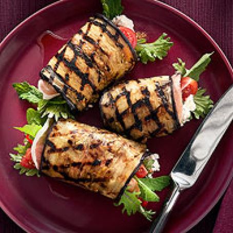 Grilled Eggplant Involtini